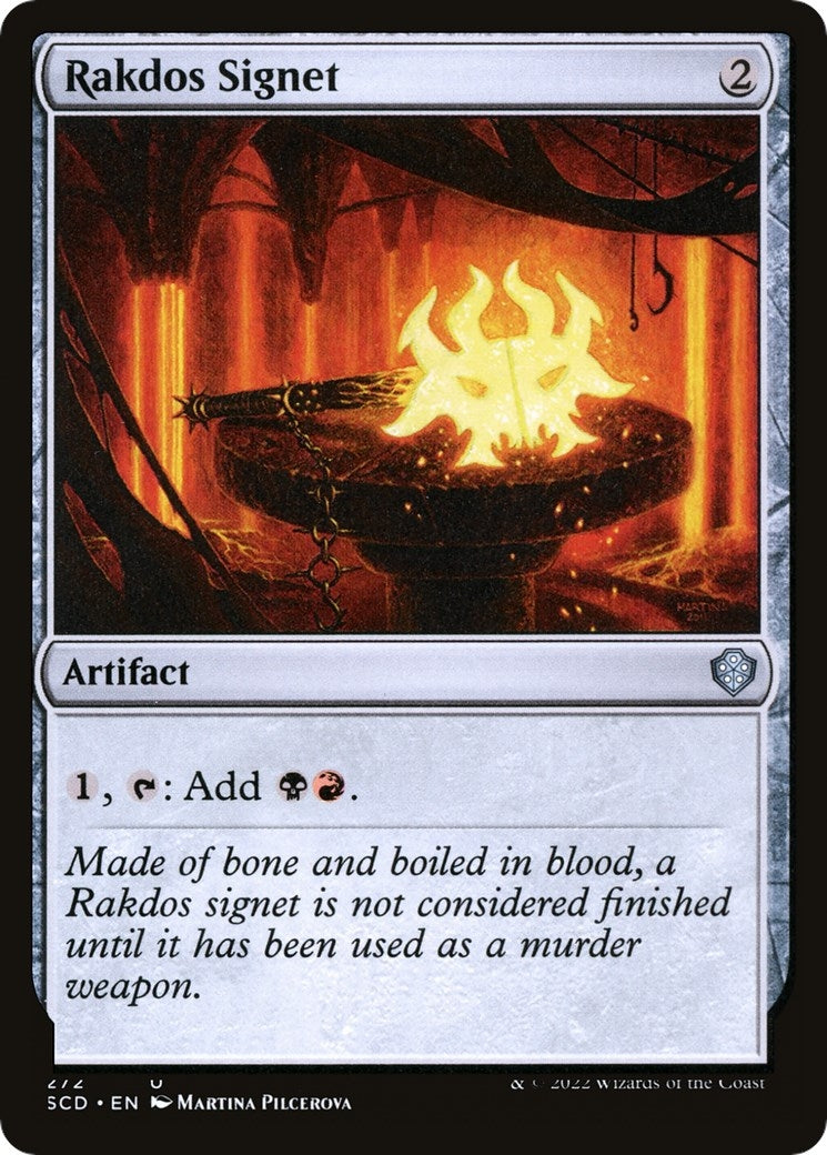 Image for Rakdos Signet (272) (SCD) - Magic: The Gathering