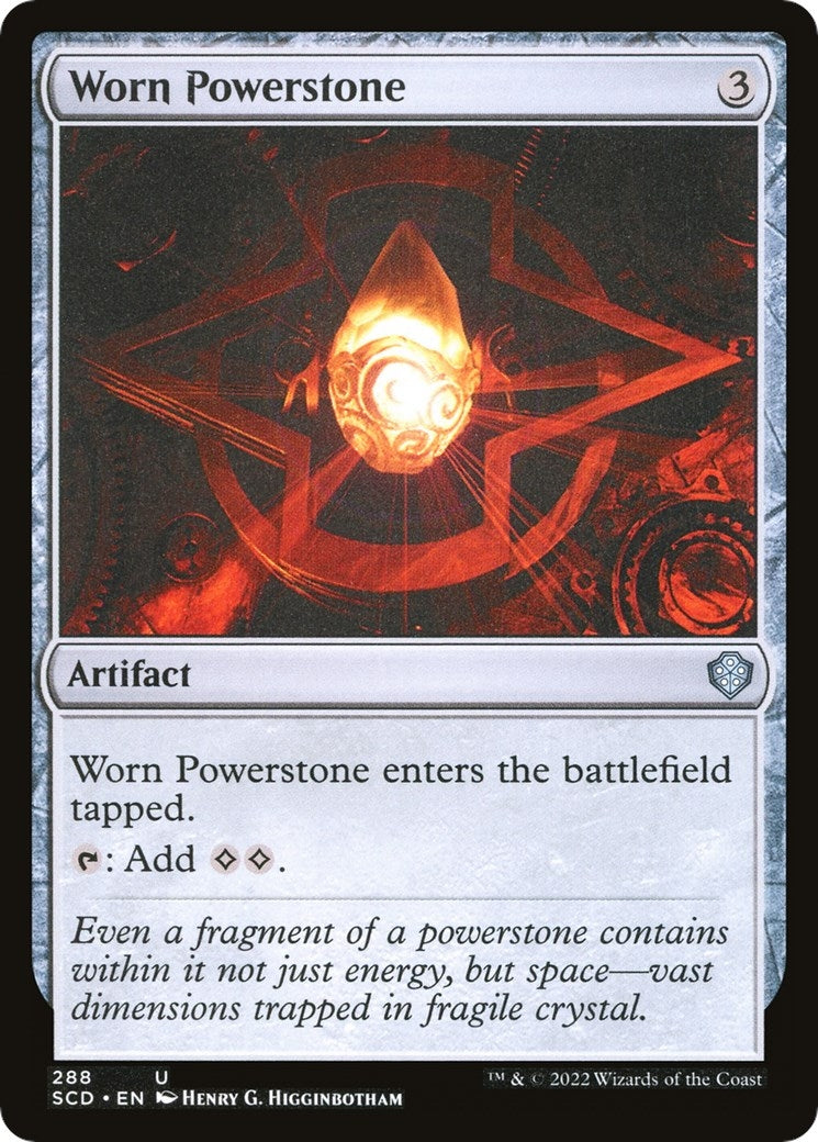 Image for Worn Powerstone (288) (SCD) - Magic: The Gathering