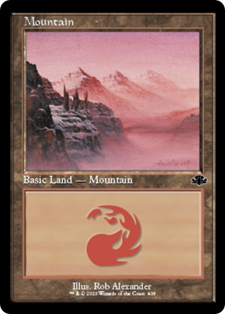 Image for Mountain (408) (Retro Frame) (408) (DMR) - Magic: The Gathering