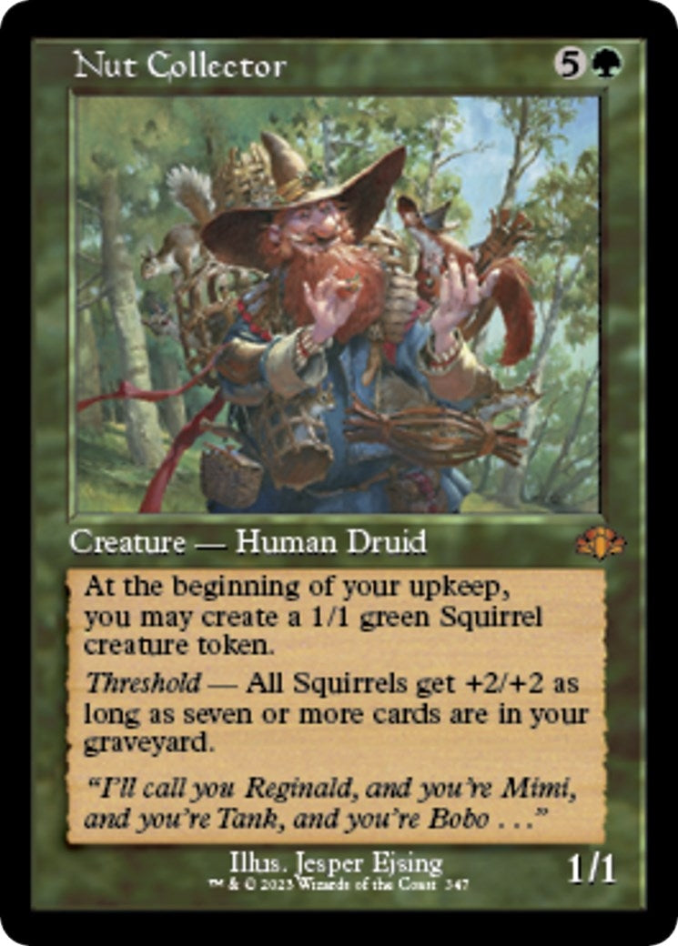 Image for Nut Collector (Retro Frame) (347) (DMR) - Magic: The Gathering