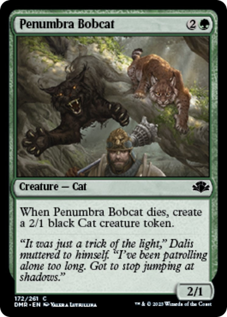 Image for Penumbra Bobcat (172) (DMR) - Magic: The Gathering