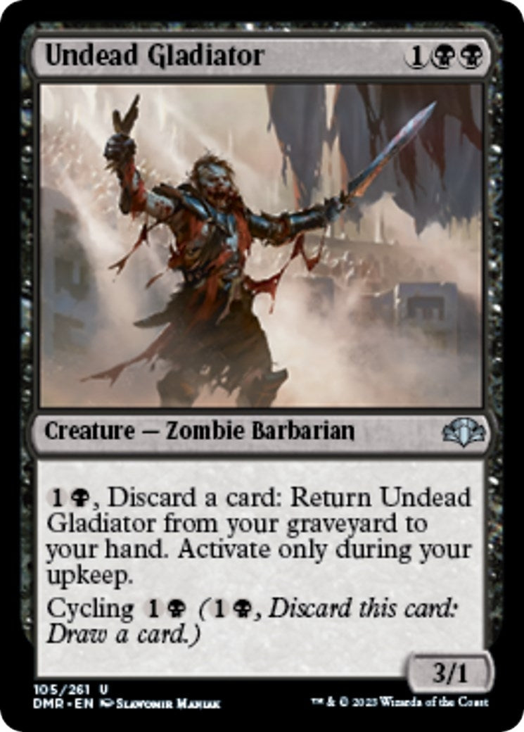 Image for Undead Gladiator (105) (DMR) - Magic: The Gathering