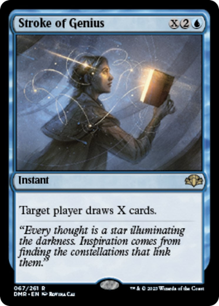 Image for Stroke of Genius (67) (DMR) - Magic: The Gathering