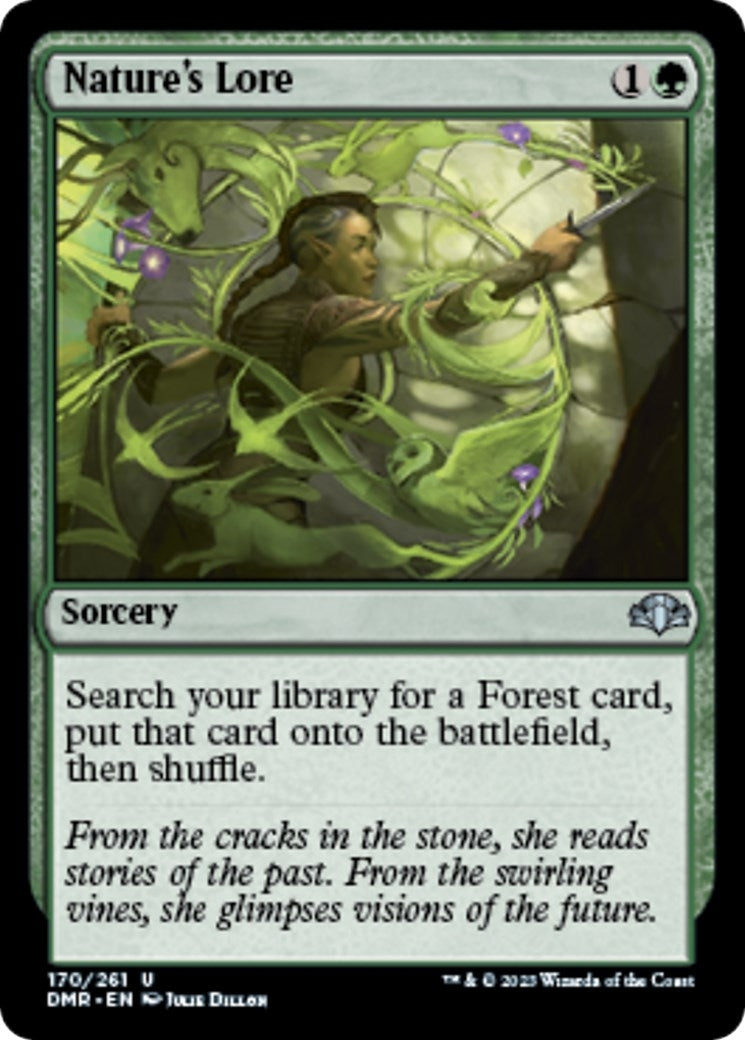 Image for Nature's Lore (170) (DMR) - Magic: The Gathering