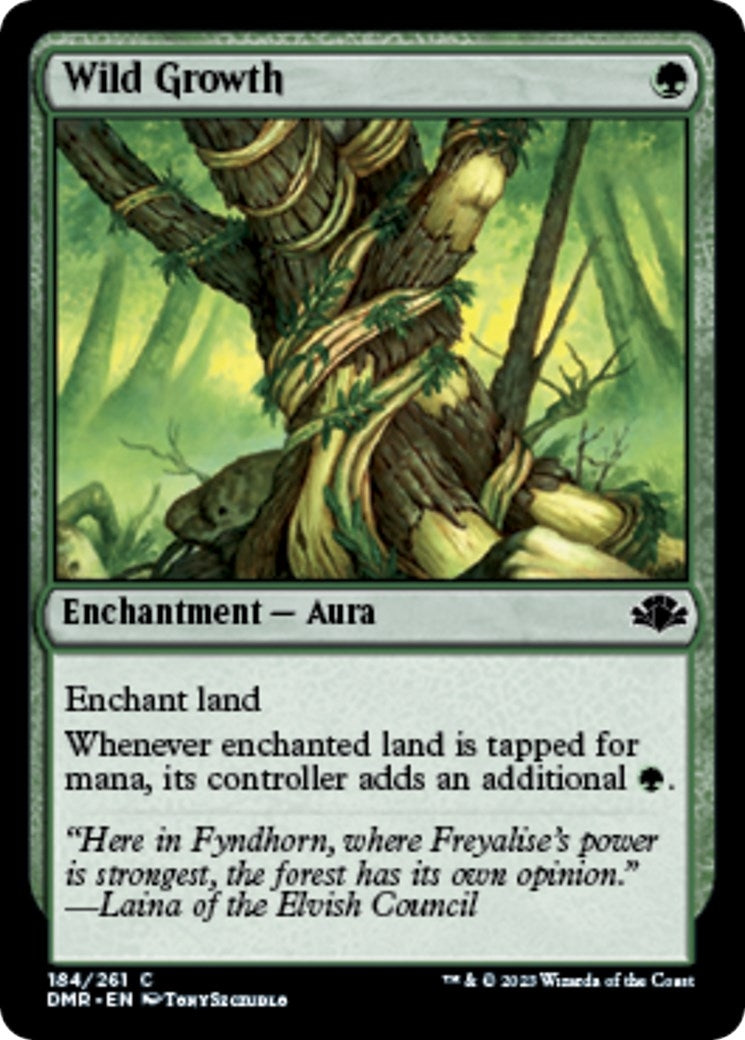 Image for Wild Growth (184) (DMR) - Magic: The Gathering