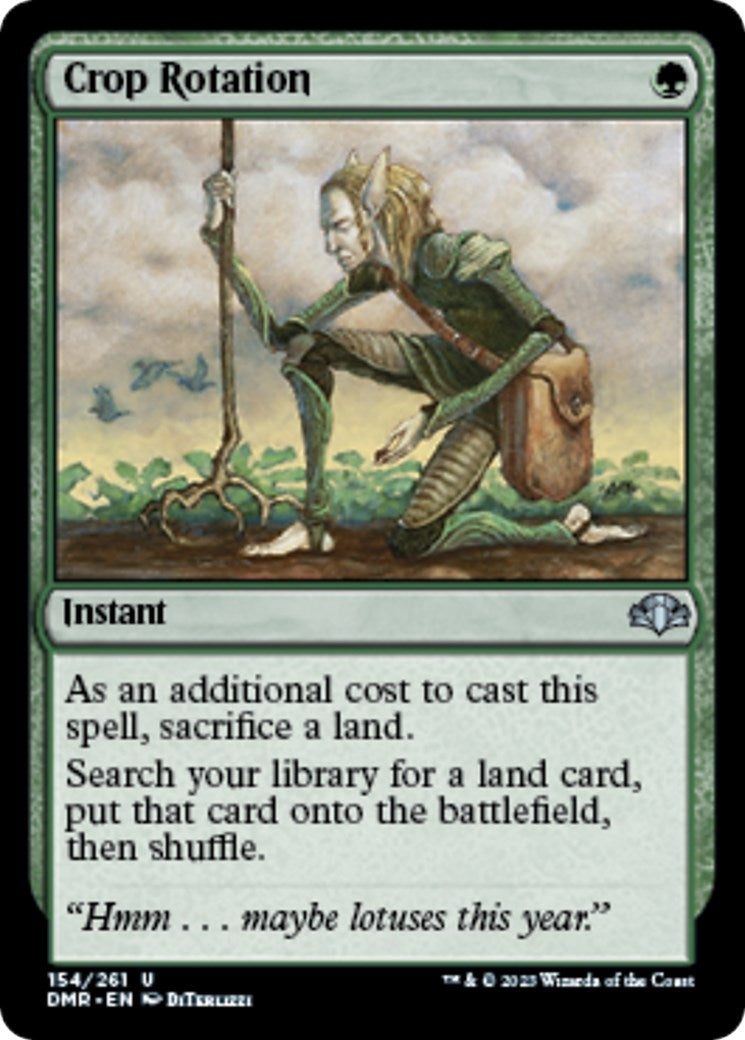 Image for Crop Rotation (154) (DMR) - Magic: The Gathering