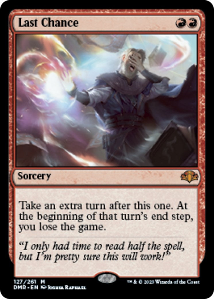 Image for Last Chance (127) (DMR) - Magic: The Gathering