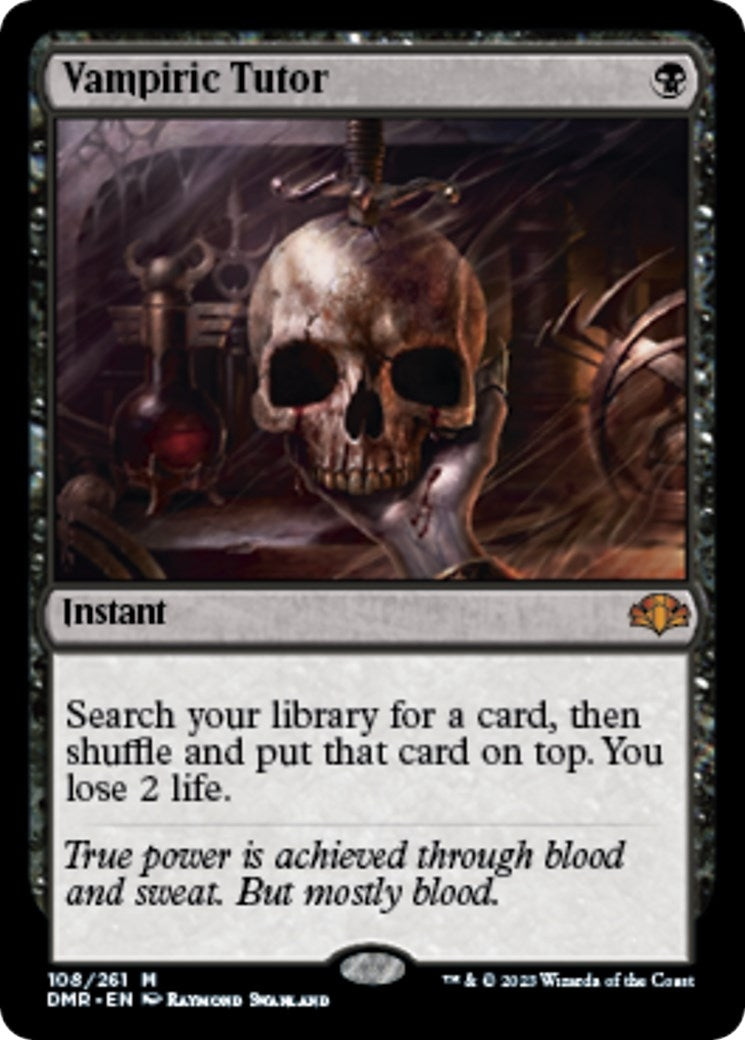 Image for Vampiric Tutor (108) (DMR) - Magic: The Gathering