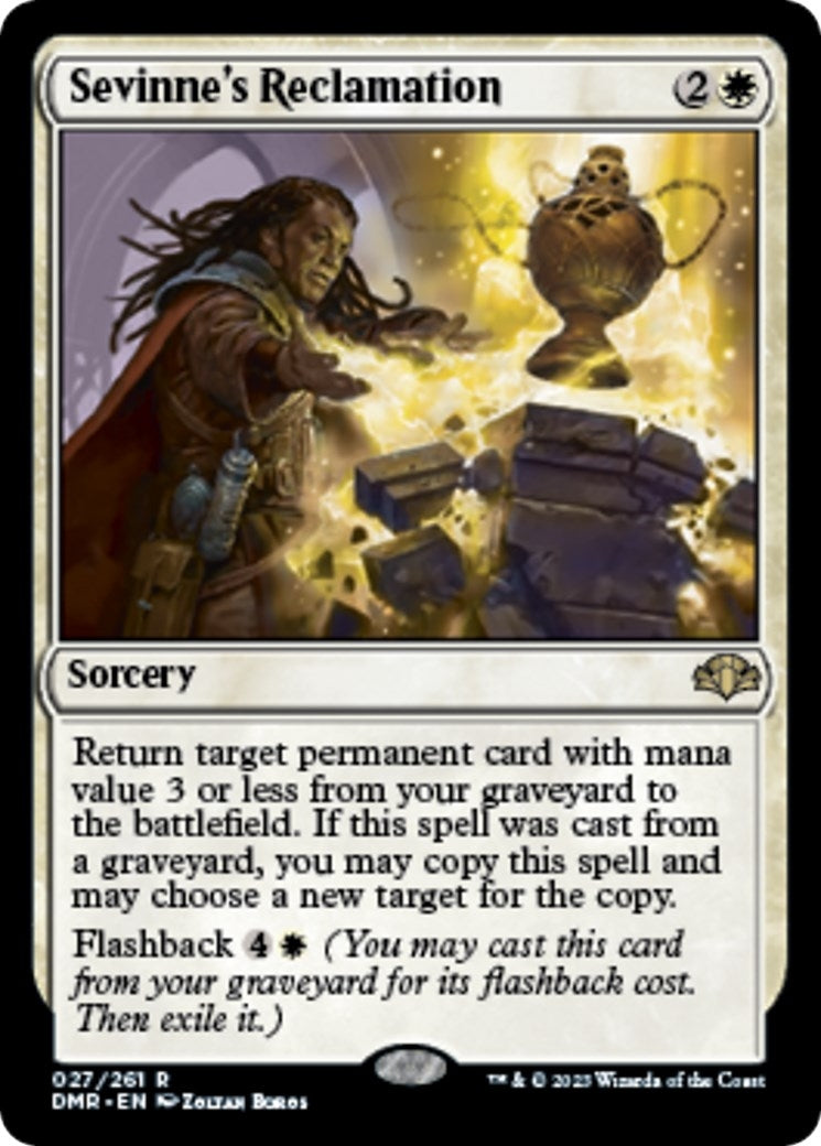 Image for Sevinne's Reclamation (27) (DMR) - Magic: The Gathering