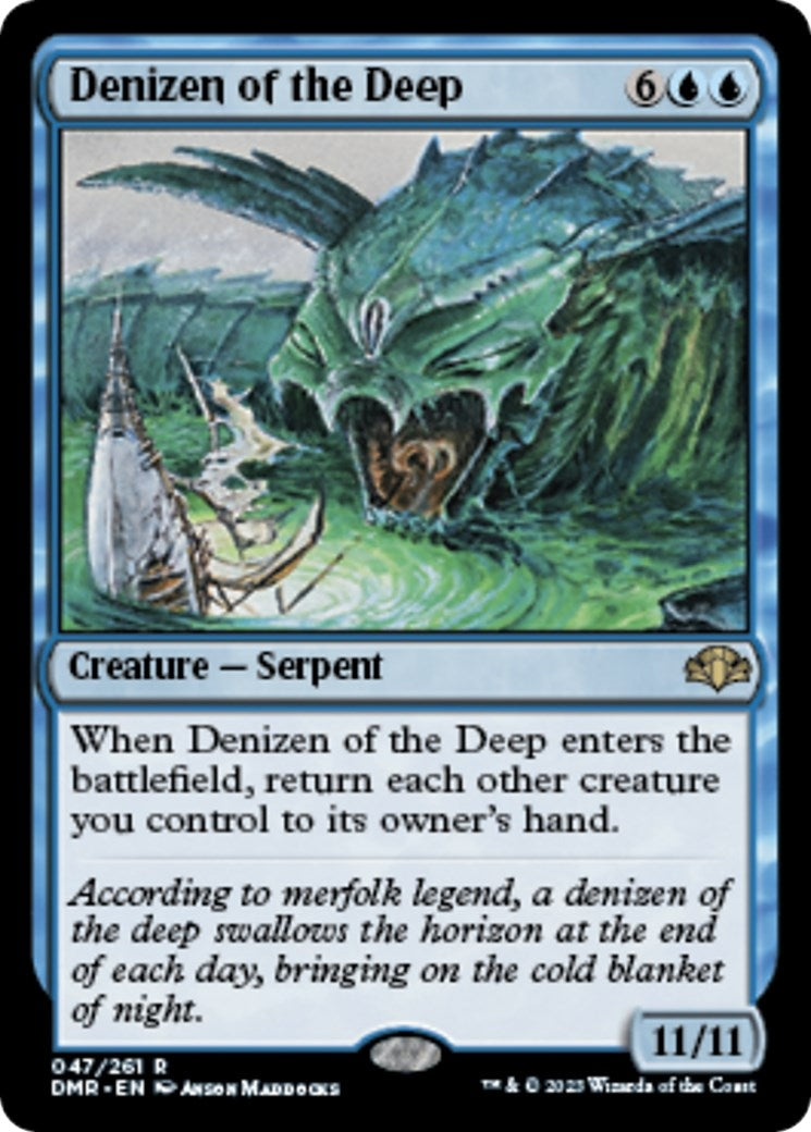 Image for Denizen of the Deep (47) (DMR) - Magic: The Gathering