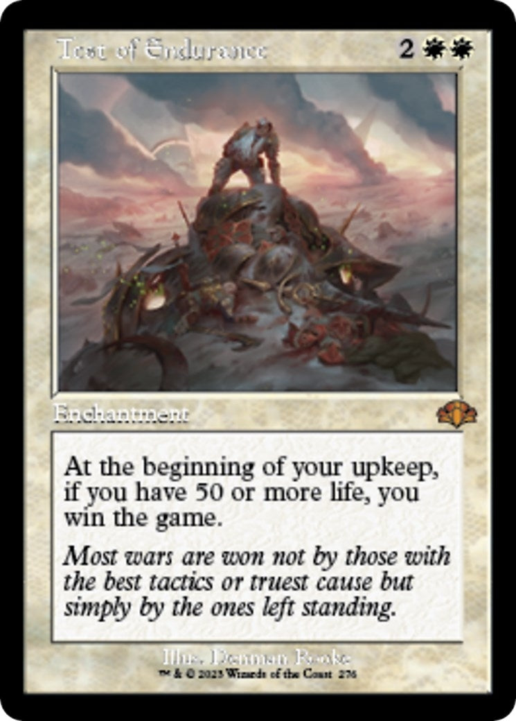 Image for Test of Endurance (Retro Frame) (276) (DMR) - Magic: The Gathering