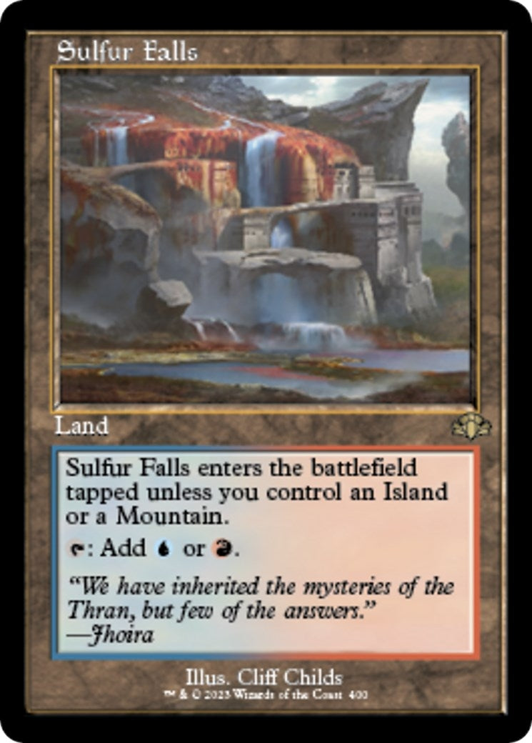 Image for Sulfur Falls (Retro Frame) (400) (DMR) - Magic: The Gathering
