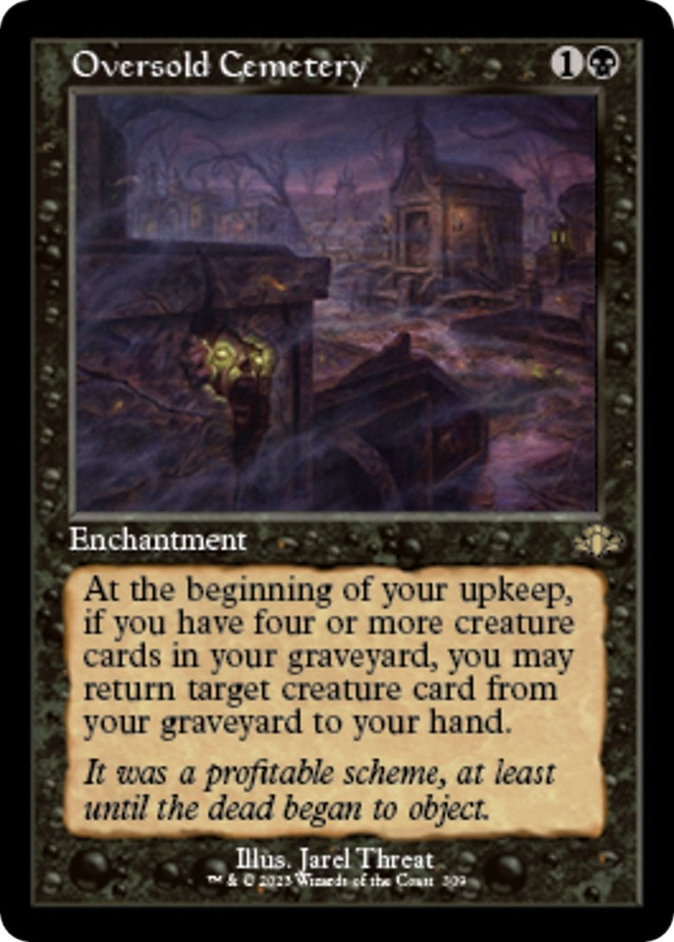 Image for Oversold Cemetery (Retro Frame) (309) (DMR) - Magic: The Gathering