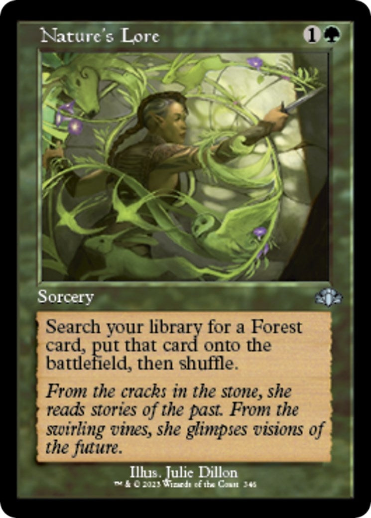 Image for Nature's Lore (Retro Frame) (346) (DMR) - Magic: The Gathering