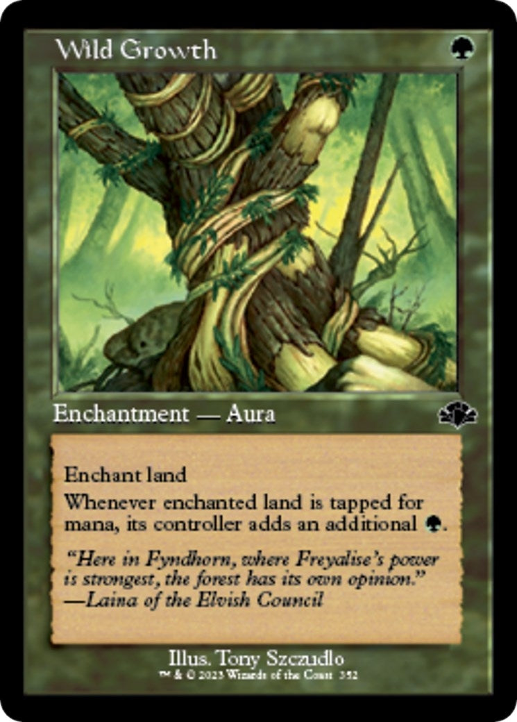Image for Wild Growth (Retro Frame) (352) (DMR) - Magic: The Gathering