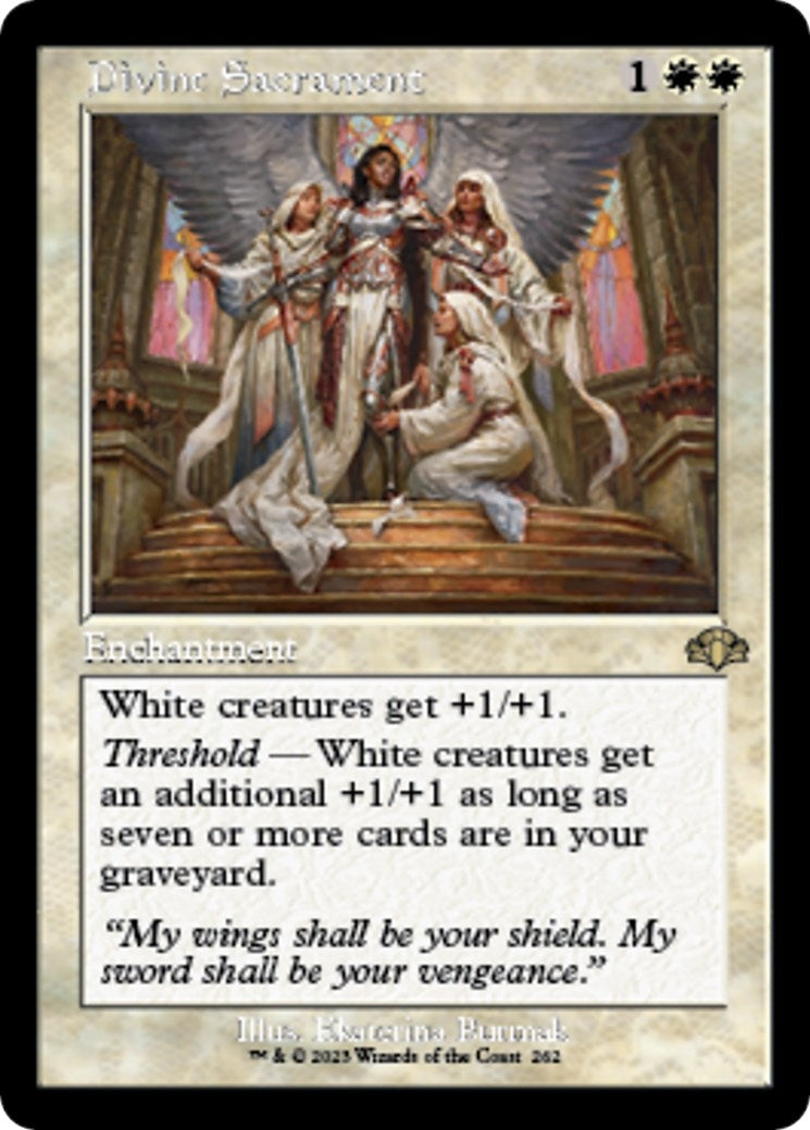 Image for Divine Sacrament (Retro Frame) (262) (DMR) - Magic: The Gathering