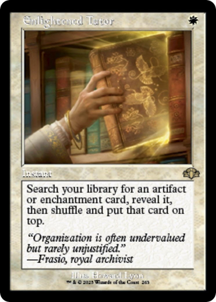 Image for Enlightened Tutor (Retro Frame) (263) (DMR) - Magic: The Gathering