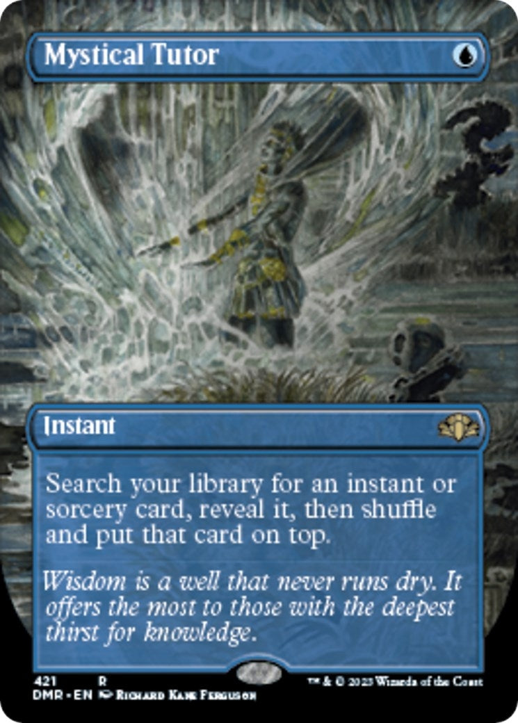 Image for Mystical Tutor (Borderless) (421) (DMR) - Magic: The Gathering