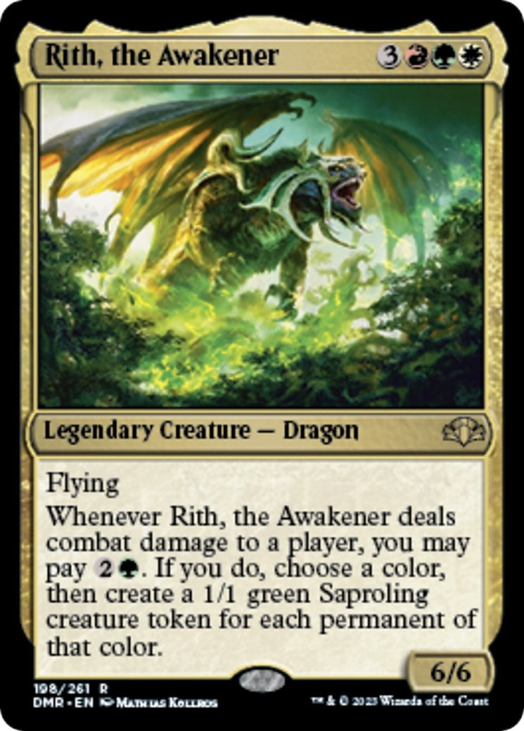 Image for Rith, the Awakener (198) (DMR) - Magic: The Gathering