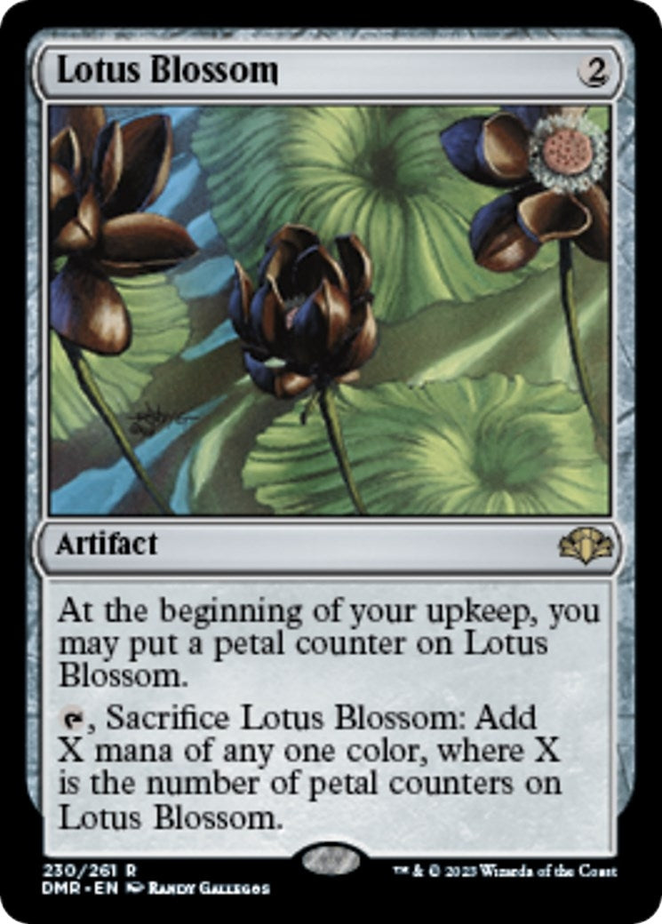 Image for Lotus Blossom (230) (DMR) - Magic: The Gathering
