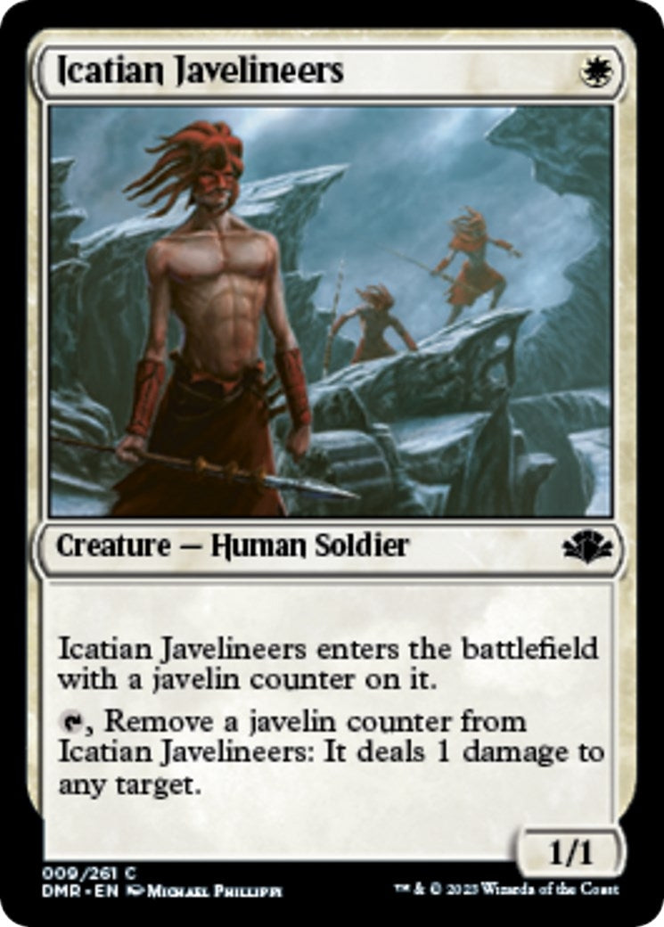 Image for Icatian Javelineers (9) (DMR) - Magic: The Gathering