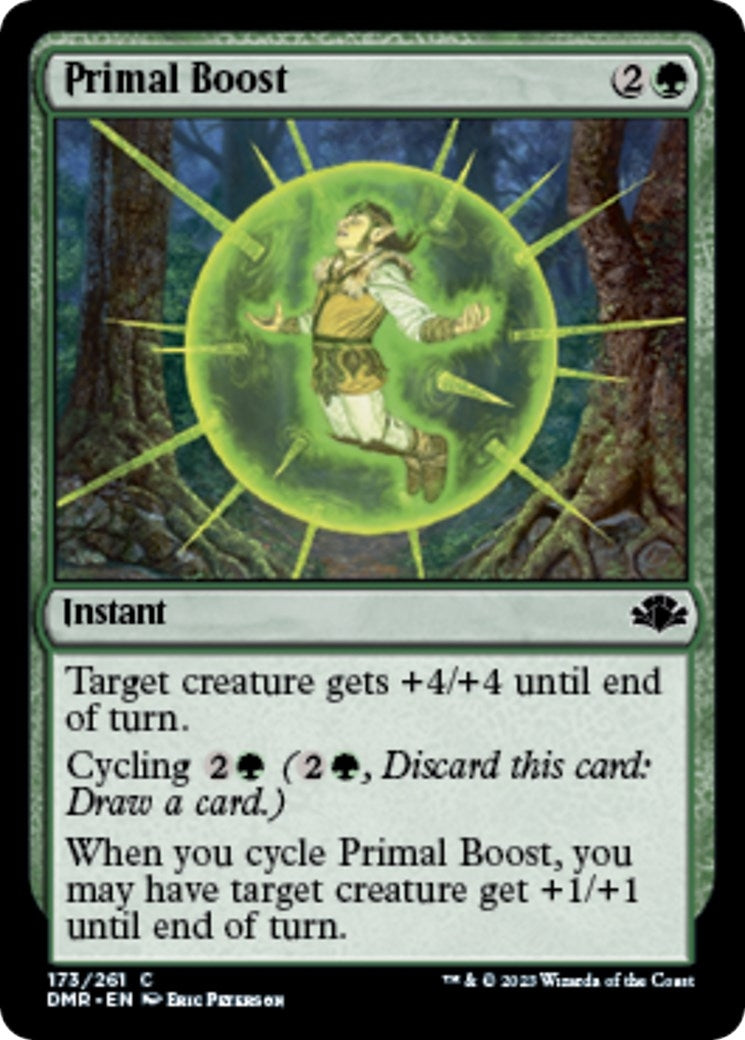 Image for Primal Boost (173) (DMR) - Magic: The Gathering
