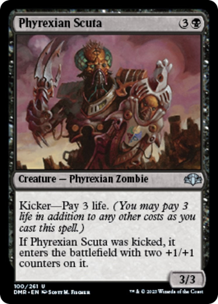 Image for Phyrexian Scuta (100) (DMR) - Magic: The Gathering