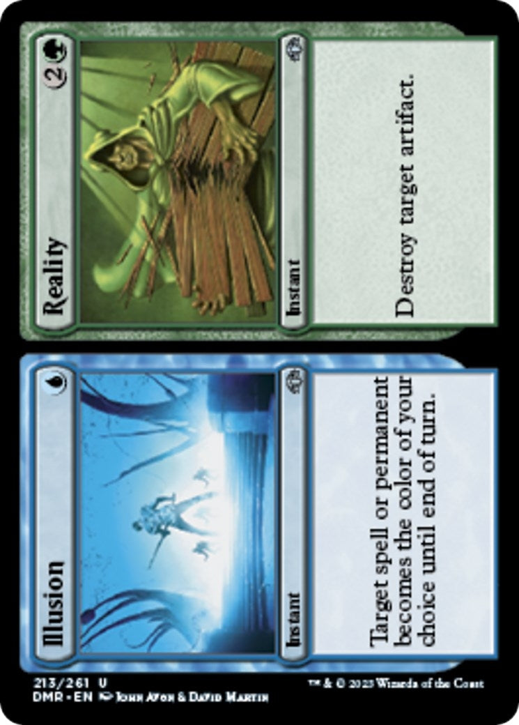 Image for Illusion // Reality (213) (DMR) - Magic: The Gathering