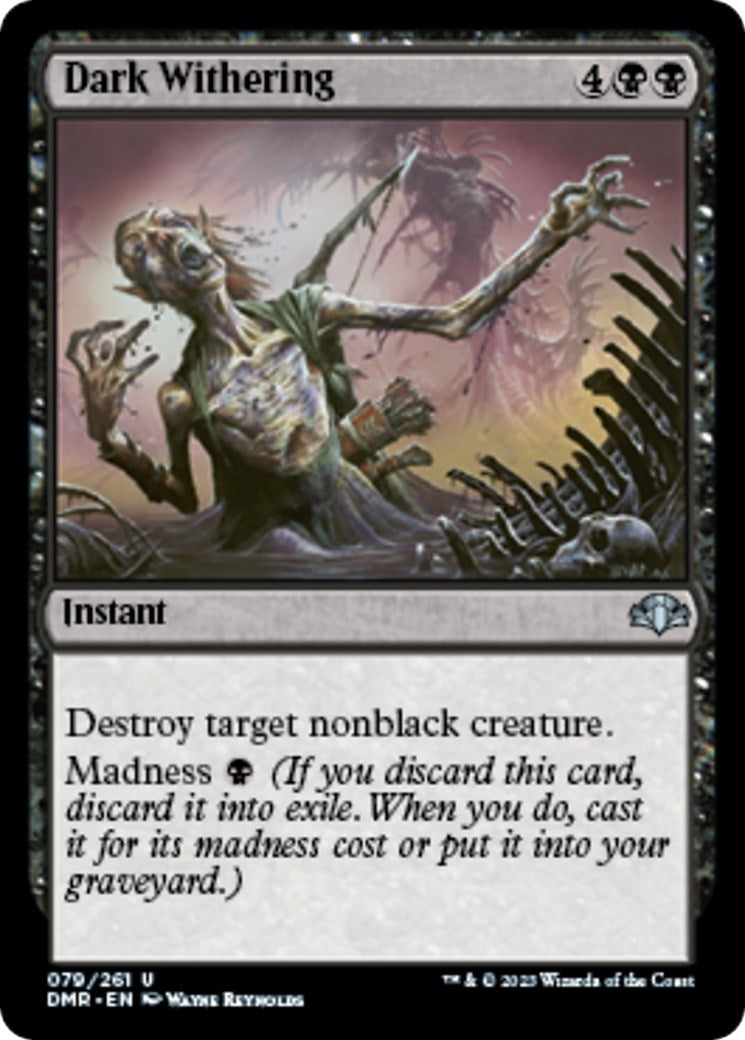 Image for Dark Withering (79) (DMR) - Magic: The Gathering