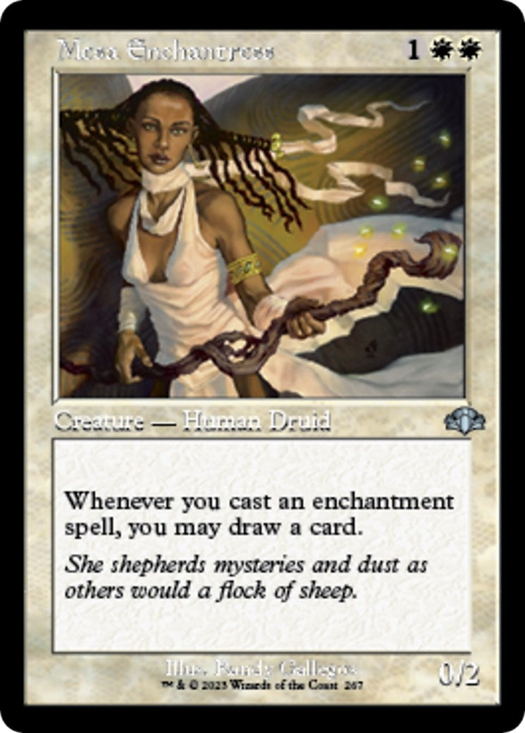 Image for Mesa Enchantress (Retro Frame) (267) (DMR) - Magic: The Gathering