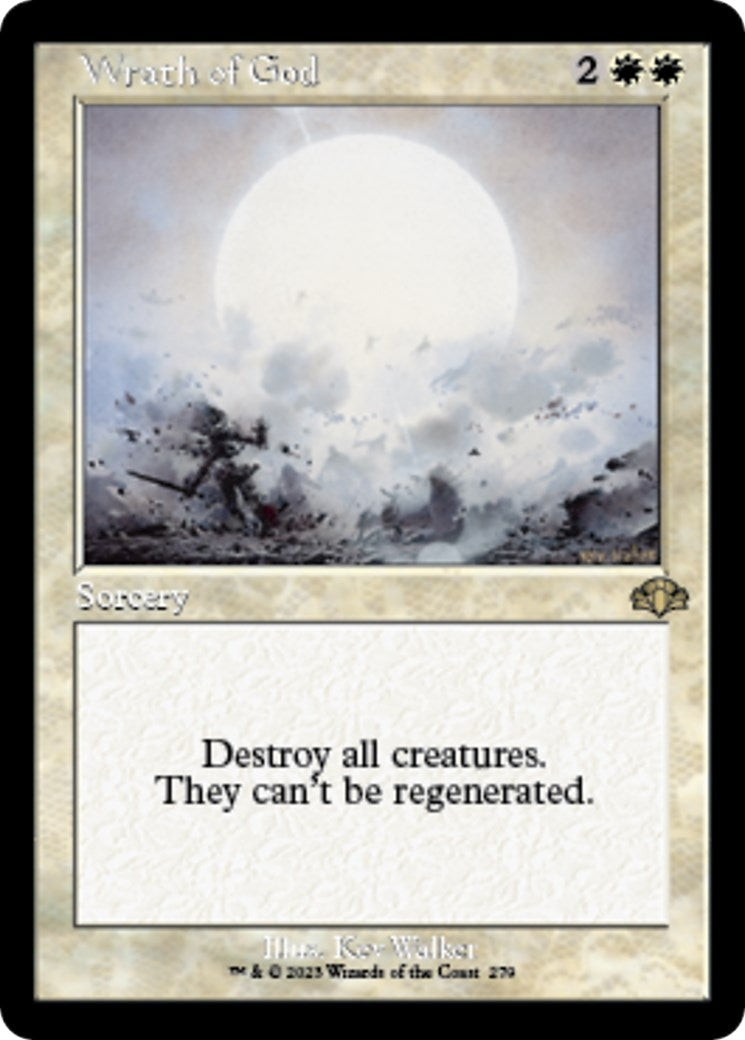 Image for Wrath of God (Retro Frame) (279) (DMR) - Magic: The Gathering