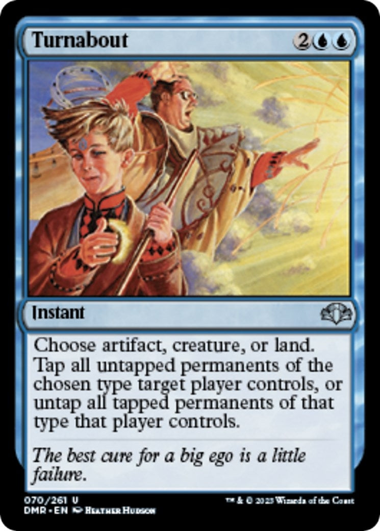 Image for Turnabout (70) (DMR) - Magic: The Gathering