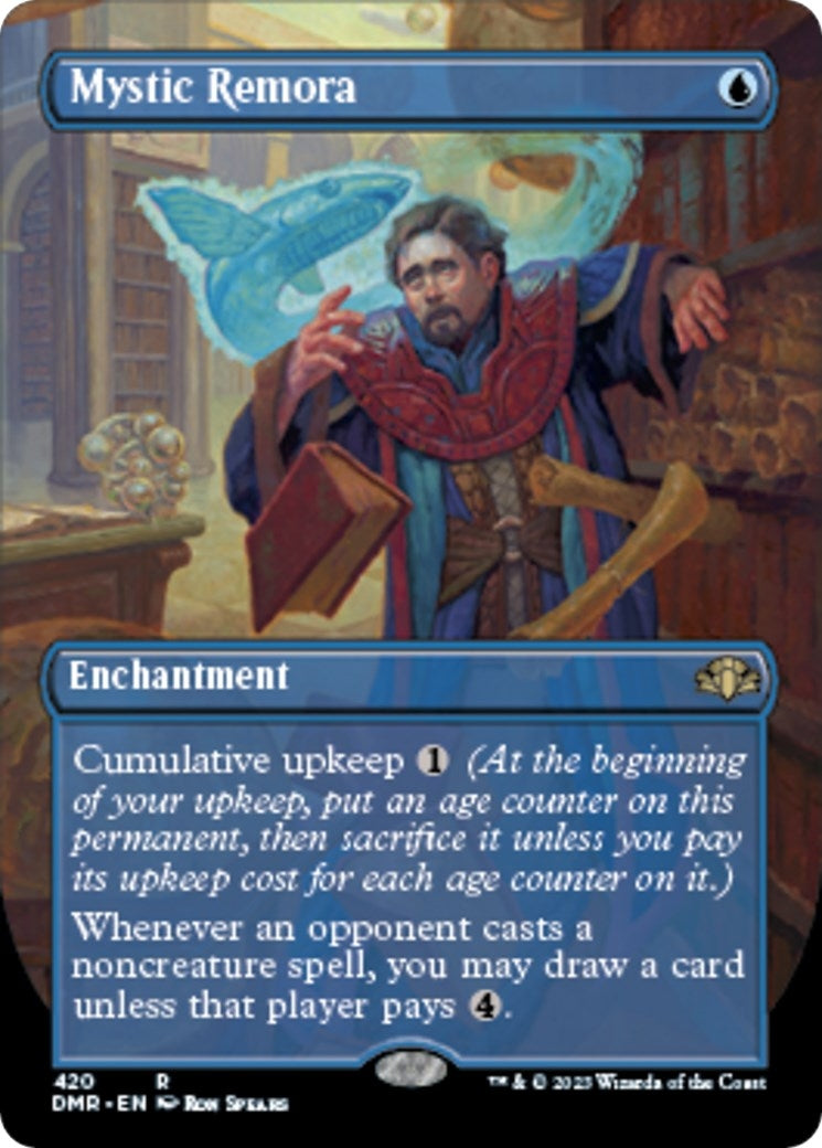 Image for Mystic Remora (Borderless) (420) (DMR) - Magic: The Gathering