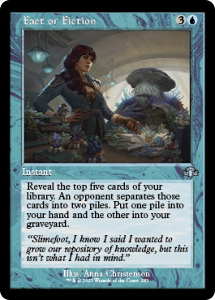 Image for Fact or Fiction (Retro Frame) (283) (DMR) - Magic: The Gathering
