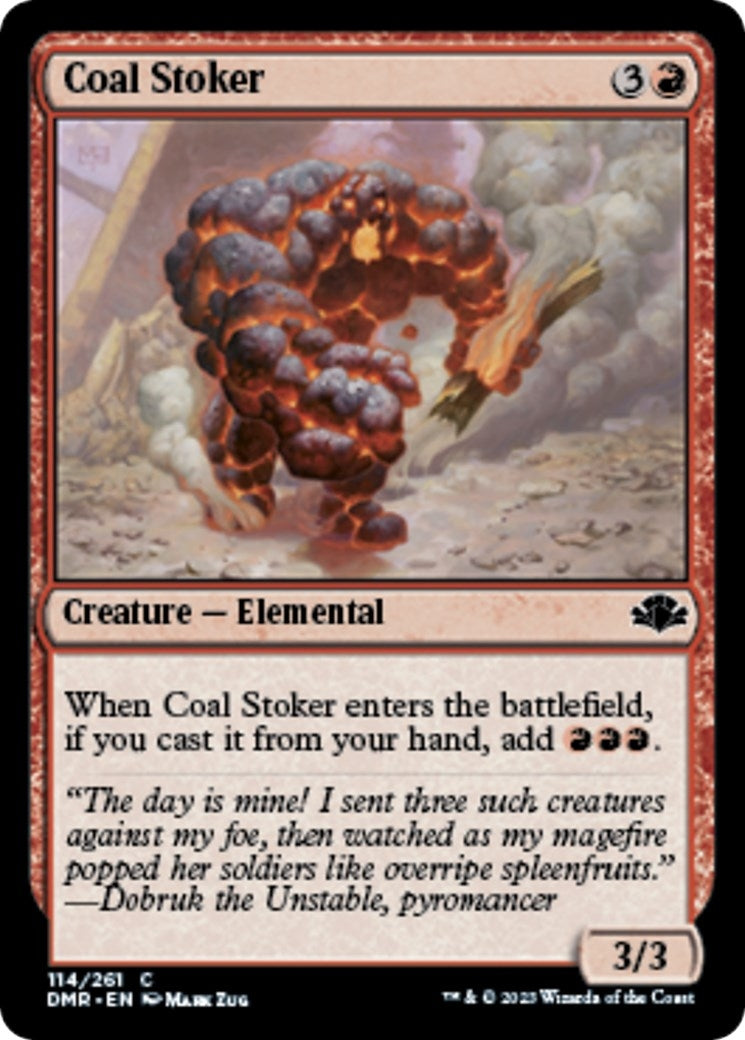 Image for Coal Stoker (114) (DMR) - Magic: The Gathering