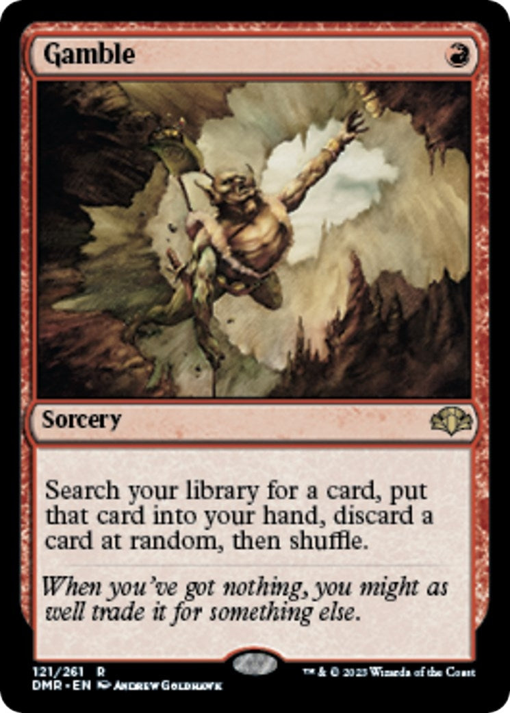 Image for Gamble (121) (DMR) - Magic: The Gathering