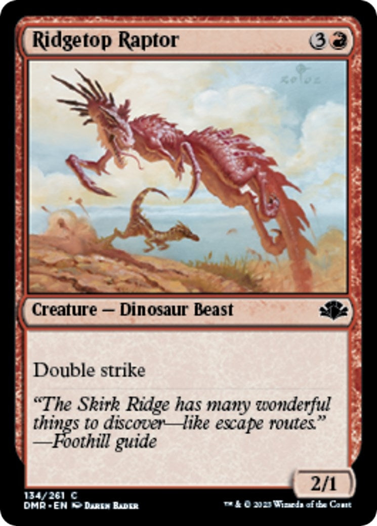 Image for Ridgetop Raptor (134) (DMR) - Magic: The Gathering