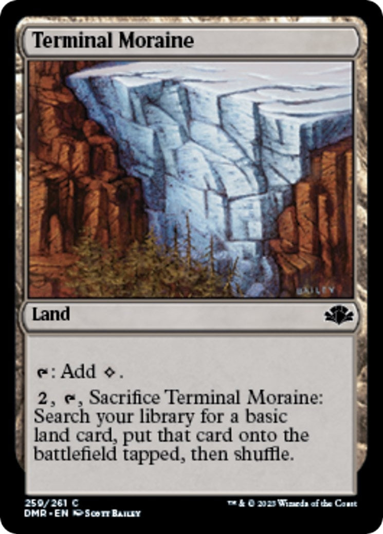 Image for Terminal Moraine (259) (DMR) - Magic: The Gathering