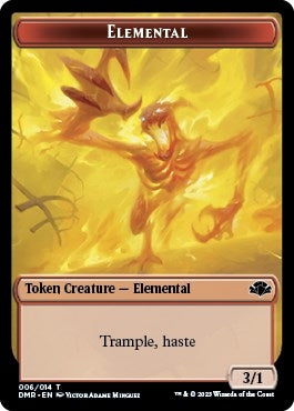 Image for Elemental Token (6) (DMR) - Magic: The Gathering