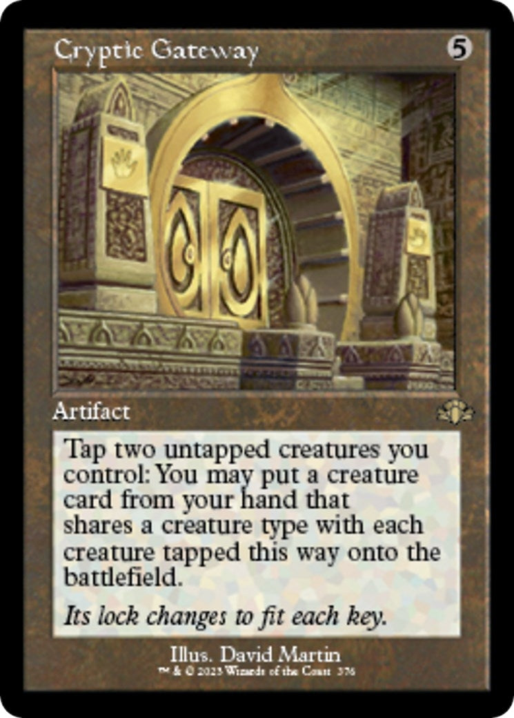Image for Cryptic Gateway (Retro Frame) (376) (DMR) - Magic: The Gathering
