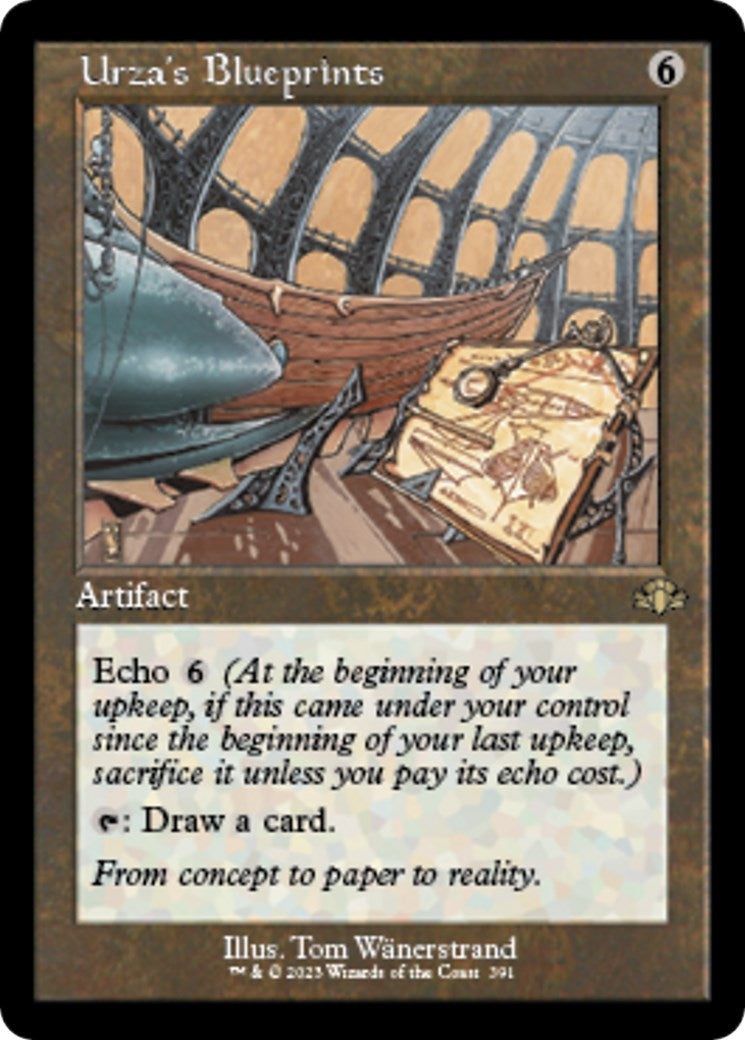 Image for Urza's Blueprints (Retro Frame) (391) (DMR) - Magic: The Gathering