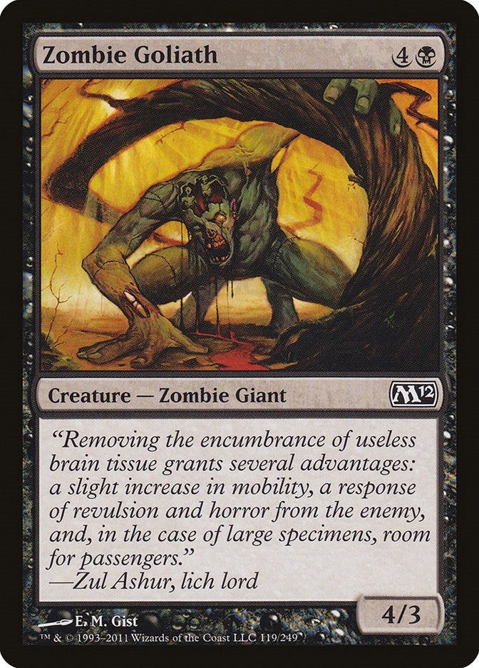 Zombie Goliath (119) (M12)