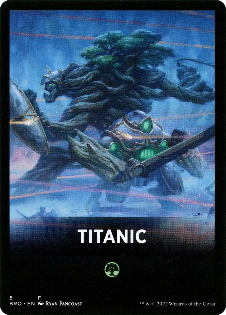 Image for Titanic Theme Card (5) (BRO) - Magic: The Gathering