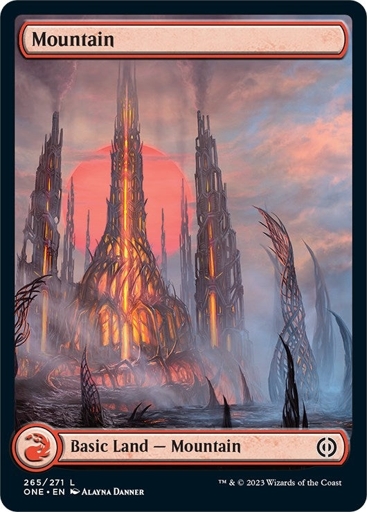 Image for Mountain (265) - Full Art (265) (ONE) - Magic: The Gathering