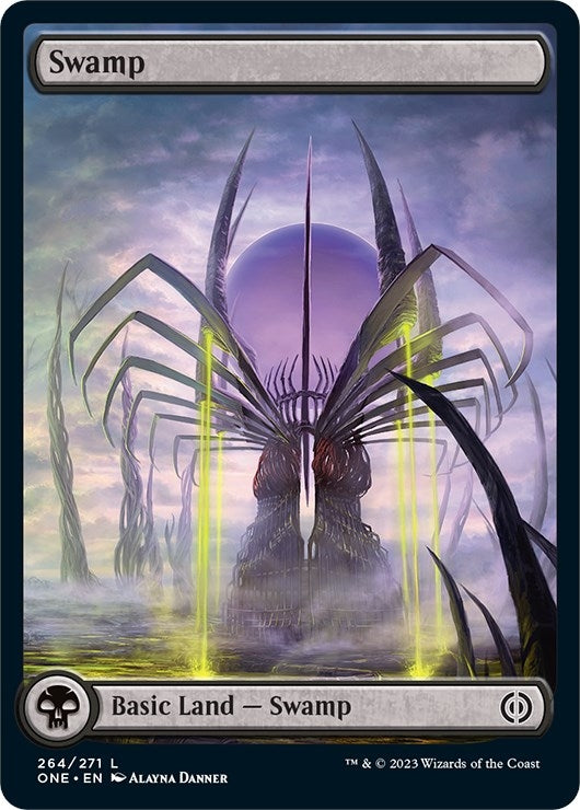 Image for Swamp (264) - Full Art (264) (ONE) - Magic: The Gathering