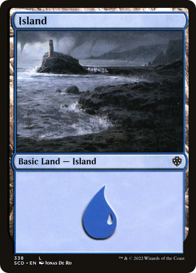 Image for Island (338) (338) (SCD) - Magic: The Gathering