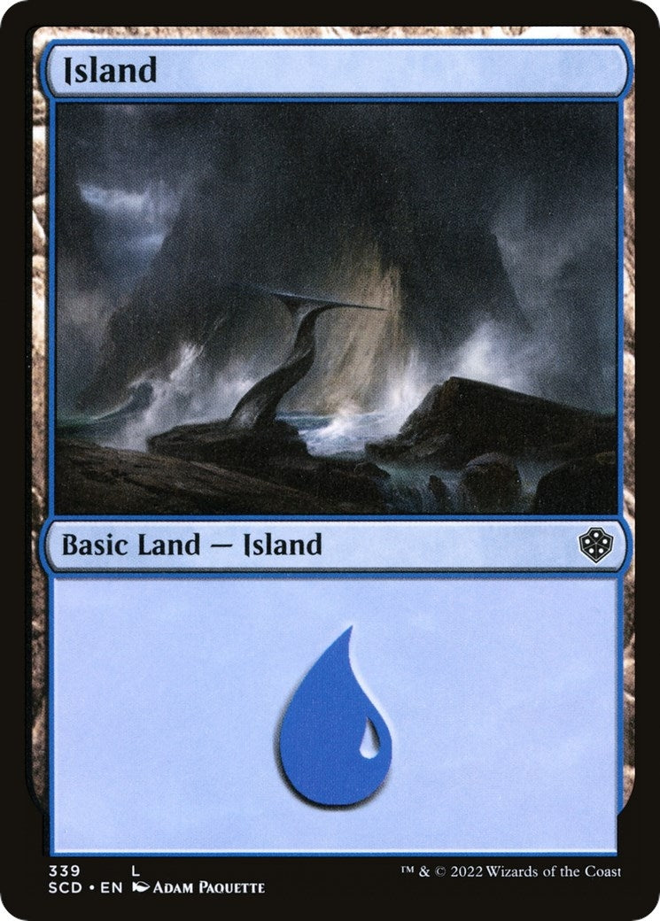 Image for Island (339) (339) (SCD) - Magic: The Gathering