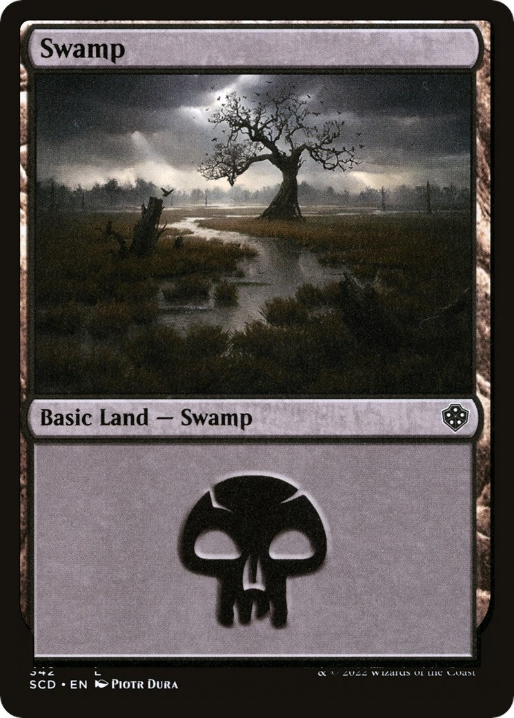 Image for Swamp (342) (342) (SCD) - Magic: The Gathering