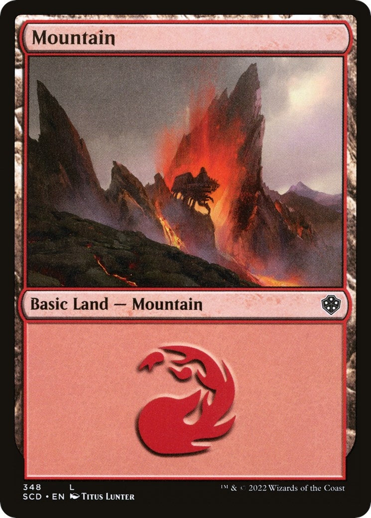 Image for Mountain (348) (348) (SCD) - Magic: The Gathering