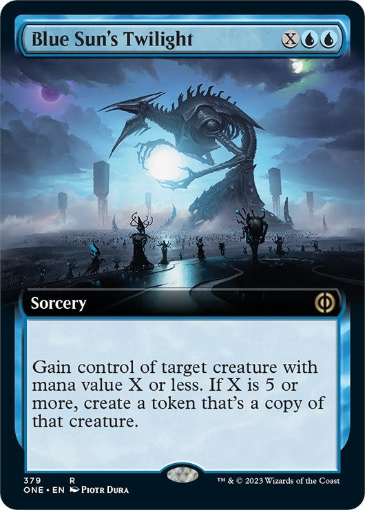 Image for Blue Sun's Twilight (Extended Art) (379) (ONE) - Magic: The Gathering